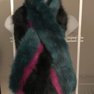 A New Day faux fur scarf/wrap